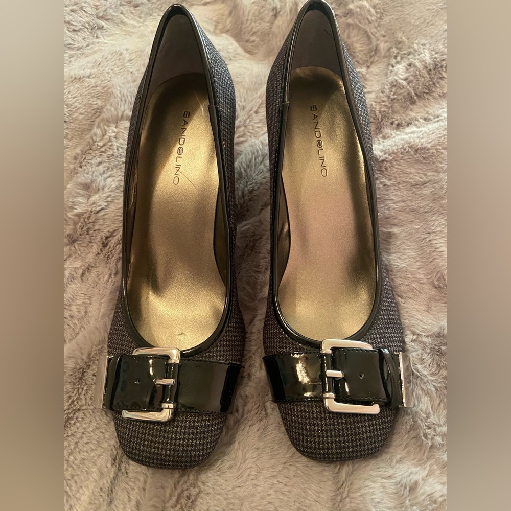 Black Bandolino heels size 7